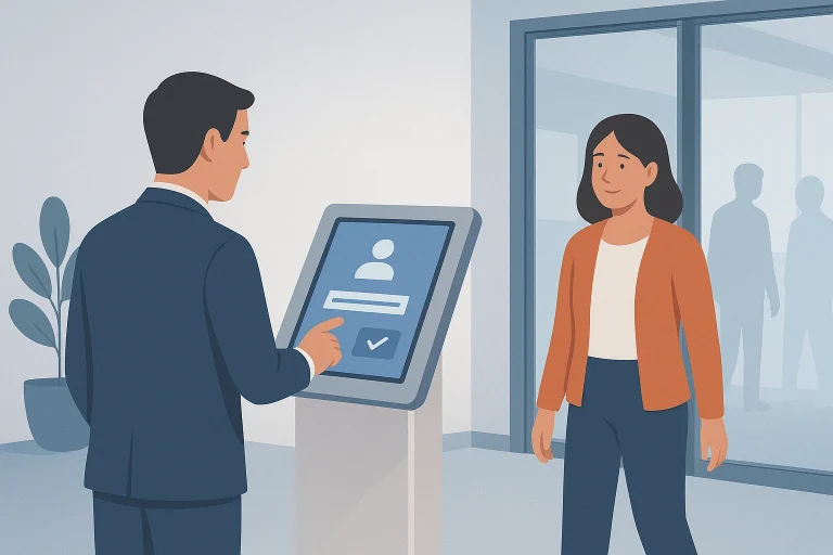 Digitale bezoekersregistratie